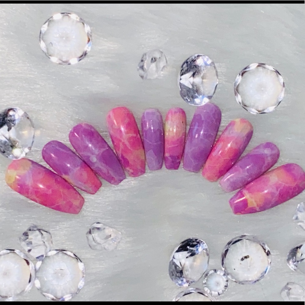 Passion Fruit||Press-on Nail Set